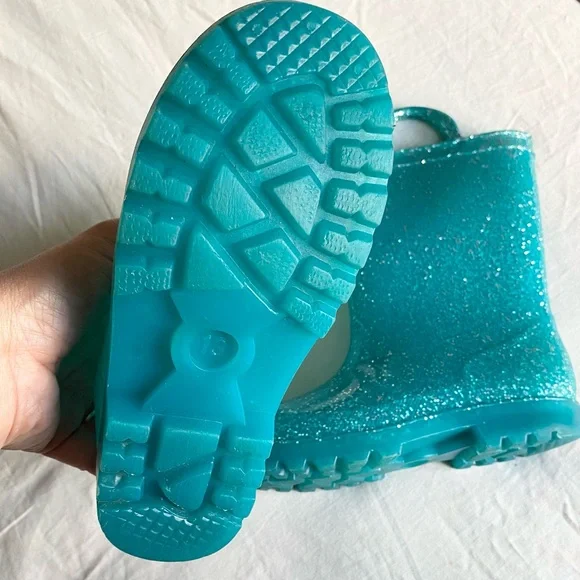 Girls Cozy Boots bundle Glitter Rainboots Koolaburra UGG tall boots - Picture 4 of 8